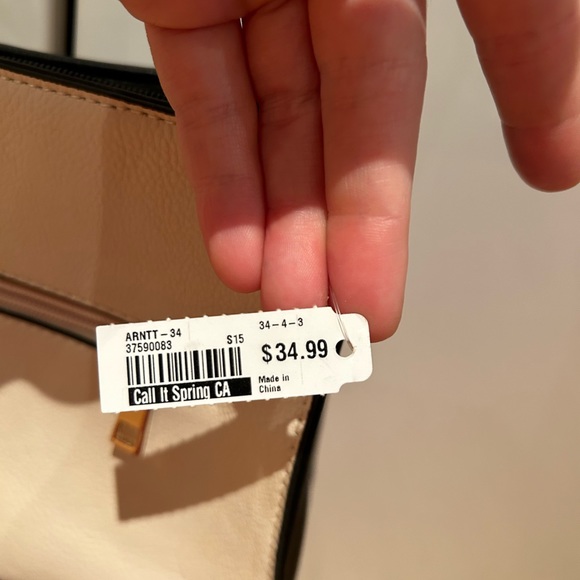 Black and Cream Purse from Call it Spring - Picture 5 of 7